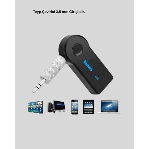 Bluetooth Aux Çevirici Ve Pd Destekli Araç Şarj Cihazı 2’li Set