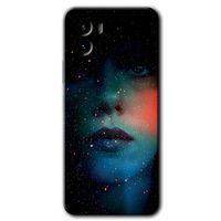 Vivo Y15s Kılıf HD Desen Baskılı Arka Kapak - Karanlık Kadın