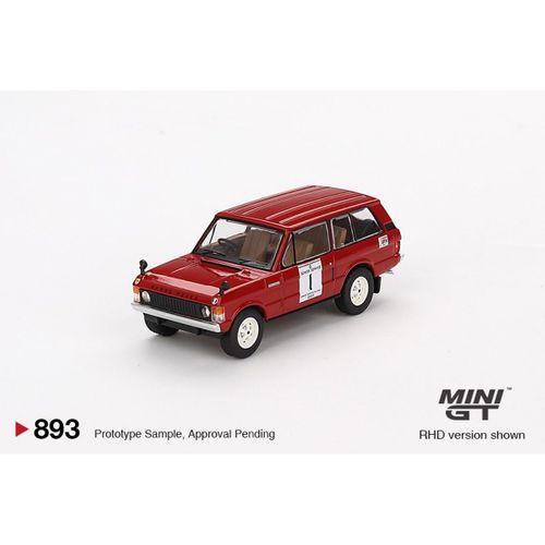 Mini GT Range Rover 1971 International Hillrally Winner 893 BL
