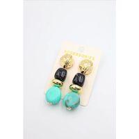 Boncuklu Küpe - Siyah