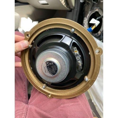 Fiat Grande Punto 199 Ön 17 cm Hoparlör adaptör halkası ABS Baskı 00026