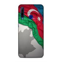 Huawei Honor 20 Lite Uyumlu Kılıf Azarbaijan (9) Kılıf Kumaş Bayrak