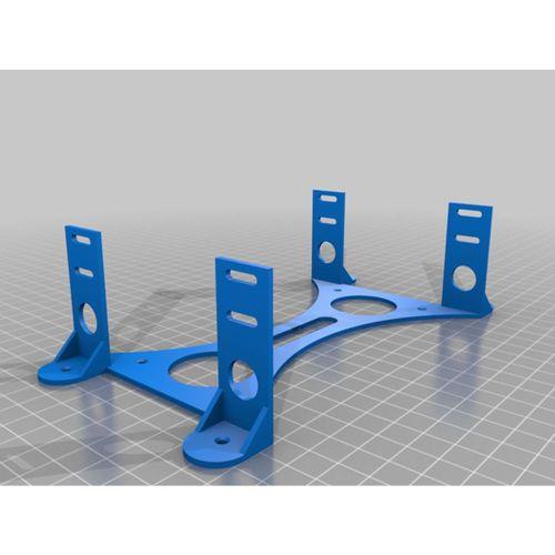 5 25 Alt Masa Montajı 3D Baskı (Bu ürün Sadece Plastik parçadır - Almadan Önce Soru Sorabilirsiniz)