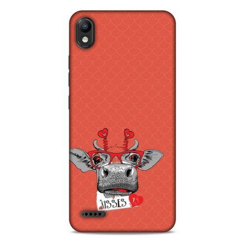Animax Cute Cow LG K20 2019 Kılıf Desenli Silikon