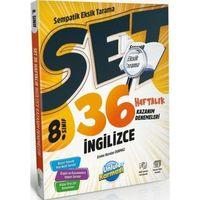 8. Sınıf İngilizce SET 36 Haftalık Kazanım Denemeleri Ünlüler Yayınları