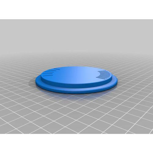 Drain Lid For KD 6808 Mini Tumbler 3D Baskı (Bu ürün Sadece Plastik parçadır - Almadan Önce Soru Sorabilirsiniz)