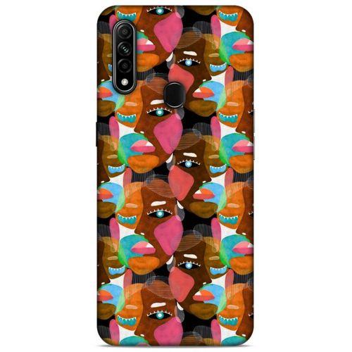 Lopard Oppo A31 Uyumlu Kılıf Sürreal Yüzler ♀ (7) Telefon Kılıfı Baskılı