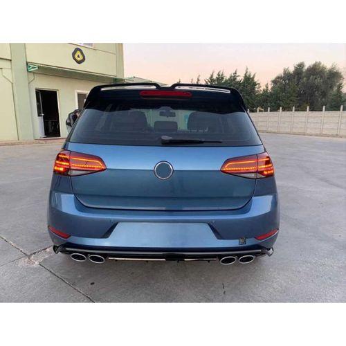 Volkswagen Golf Uyumlu 7,5 2018-2020 R Difüzör