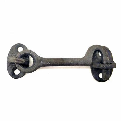 Antika Tarz Dekoratif Pirinç  Çengeli - 8,5cm, Oksit