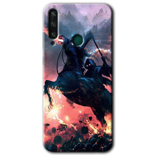 Huawei Y6P Kılıf HD Desen Baskılı Arka Kapak - Bloodhorne