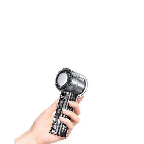 Yüksek Verimli Soğutmalı El Fanı | 100 Seviye Hız Kontrolü | 6 Saat Pil Ömrü