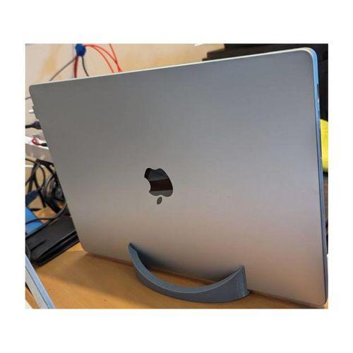 Macbook Pro 2023 Dikey Stand 3D Baskı (Bu ürün Sadece Plastik parçadır - Almadan Önce Soru Sorabilirsiniz)