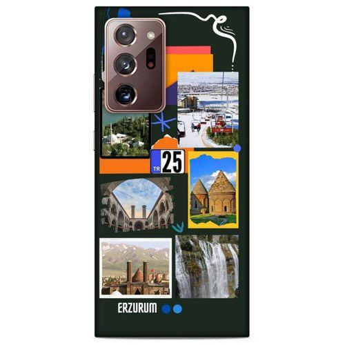 Lopard Samsung Galaxy Note 20 Ultra Uyumlu Kılıf Şehirli ※ (25) Erzurum Antişok Kapak