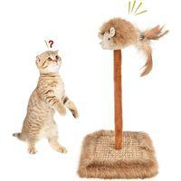 Sesli Oyuncaklı Kedi Tırmalama Tahtası