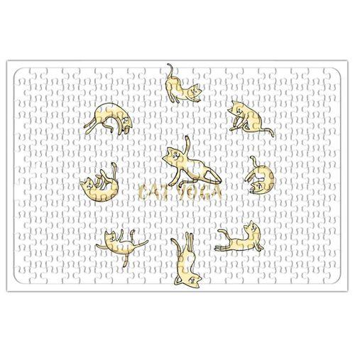 Cat Yoga Köpek Puzzle 240 Parça Yapboz