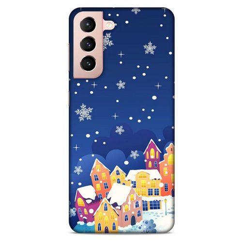 Lopard Samsung Galaxy S21 Uyumlu Kılıf SnowiX (27) Tasarımlı Kılıf