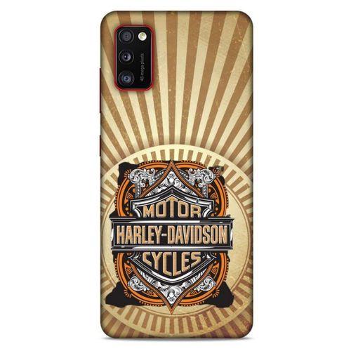 Samsung Galaxy A41 Uyumlu Kılıf Motorsiklet (5) Koruma Kabı Harley Davidson