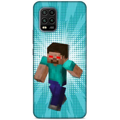 Lopard Xiaomi Mi 10 Lite Uyumlu Kılıf PiXel (42) Rugged Armor Kılıf Steve
