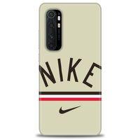 Xiaomi Mi Note 10 Lite Kılıf HD Baskılı Kılıf - Nike + Tam Ekran Koruyucu