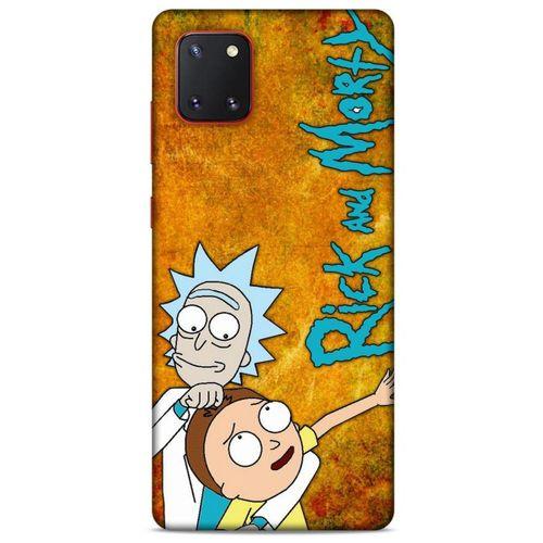 Samsung Galaxy Note 10 Lite Uyumlu Kılıf Rick And Morty (13) Silikon Kap Mr. Meeseeks