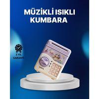 Mor Otomatik Para Girişli Elektronik Şifreli Kumbara