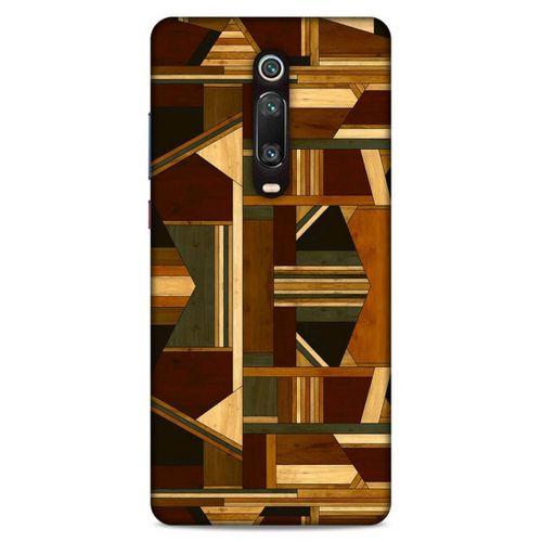 Lopard Xiaomi Redmi K20 Uyumlu Kılıf Wood'X (42) Rugged Armor Kılıf Desenli
