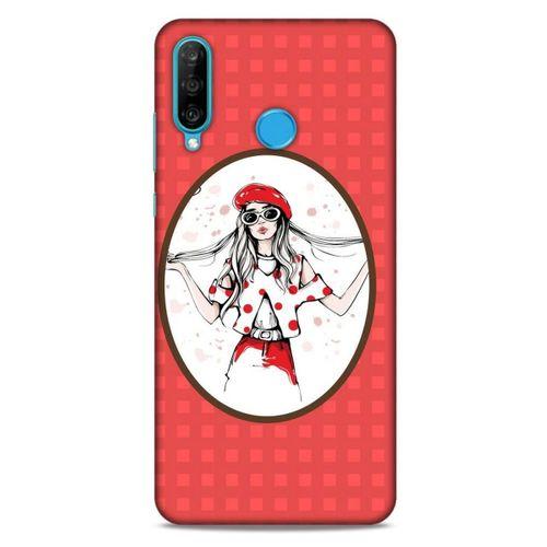 Sokak Modası 54 Huawei P30 Lite Kılıf Desenli Silikon