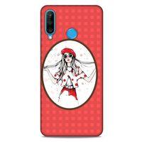 Sokak Modası 54 Huawei P30 Lite Kılıf Desenli Silikon