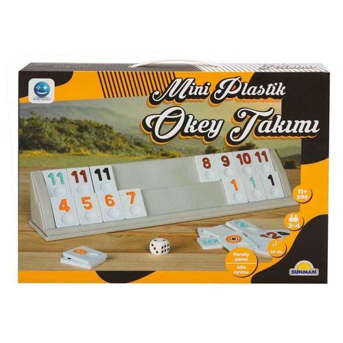 Eğitici Oyuncak  Mini Plastik Okey Seti