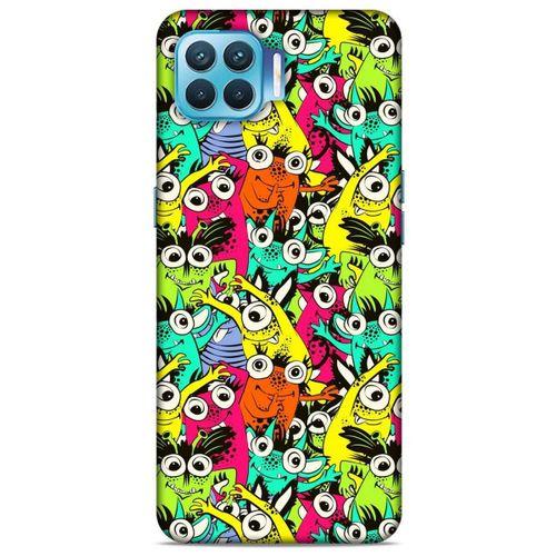 Graffitix (38) Desenli Silikon Kapak Oppo Reno 4 Lite Kılıf