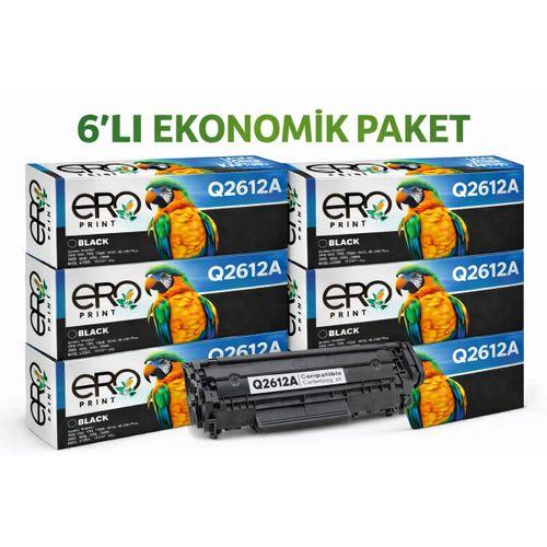 HP LaserJet 3055 Muadil Toner - 6'lı Ekonomik Paket