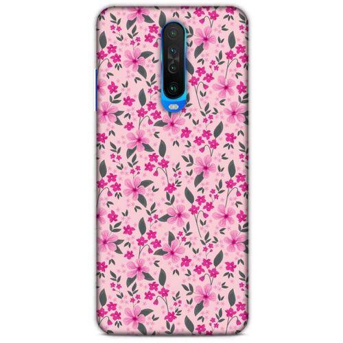 Xiaomi Redmi K30 5G Uyumlu Kılıf Pembe Delisi (4) Koruma Kılıfı Çiçekli