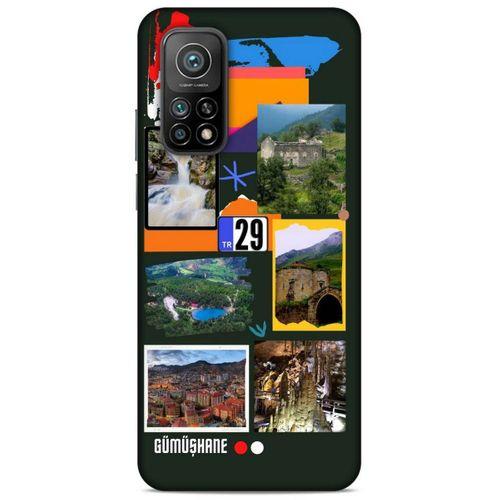 Lopard Xiaomi Mi 10T Pro 5G Uyumlu Kılıf Şehirli ※ (29) Gümüşhane Arka Koruma Kılıfı