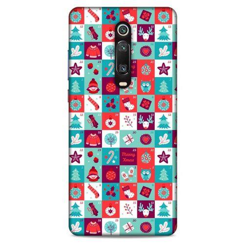 Yılbaşı Süsleri 08 Xiaomi Mi 9T Kılıf Silikon Kapak