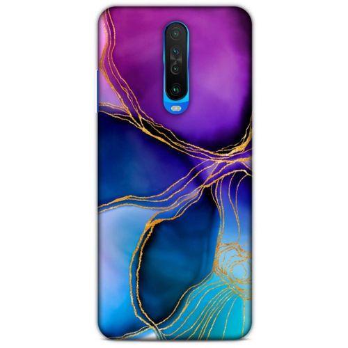 Xiaomi Redmi K30 Uyumlu Kılıf Mor Delisi (45) Liquid Air Kılıf Karışık