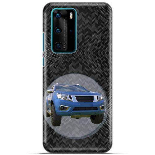 Lopard Huawei P40 Pro Uyumlu Kılıf PickUpX (26) Tpu Silikon Kılıf Açık Mavi