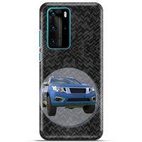 Lopard Huawei P40 Pro Uyumlu Kılıf PickUpX (26) Tpu Silikon Kılıf Açık Mavi