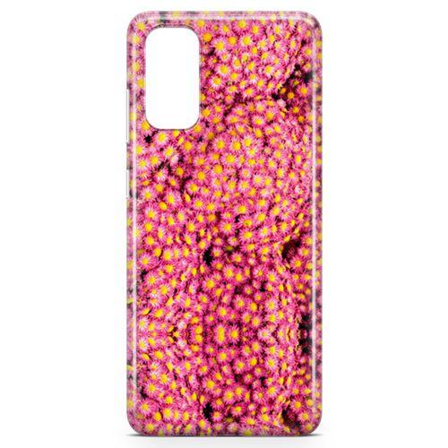 Samsung Galaxy S20 Kılıf Marguarite Arka Kapak Koruma Desenli Full Koruyucu