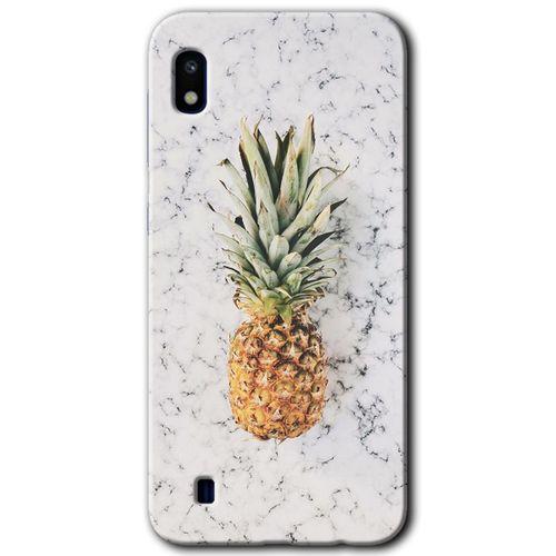 Potkal Hediye Fabrikası Samsung Galaxy A10 Kılıf HD Desen Baskılı Arka Kapak - Ananas