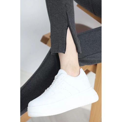 pilelistore Çımalı Paça Fermuarlı Alt Antrasit