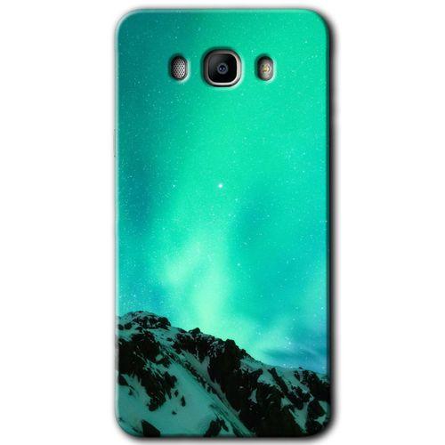 Potkal Hediye Fabrikası Samsung Galaxy J7 2016 Kılıf HD Desen Baskılı Arka Kapak - Aurora