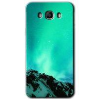 Potkal Hediye Fabrikası Samsung Galaxy J7 2016 Kılıf HD Desen Baskılı Arka Kapak - Aurora