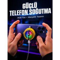 Mobil Lar İçin Rgb Işıklı Telefon Soğutucu
