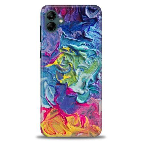 Samsung Galaxy A04 Kılıf HD Baskılı Kılıf - Colors + Tam Ekran Koruyucu