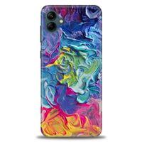 Samsung Galaxy A04 Kılıf HD Baskılı Kılıf - Colors + Tam Ekran Koruyucu
