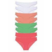 8 adet Süper Eko Set Likralı Kadın Slip Külot 527