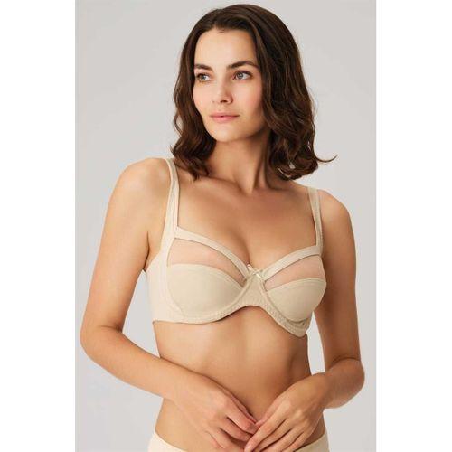 Kadın Toparlayıcı Balenli Desteksiz Dolgusuz Küçültücü Sütyen