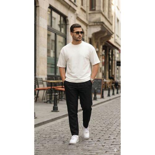 Erkek Duble Kol Basic Tişört