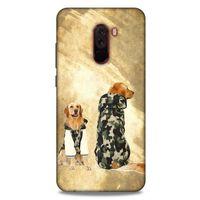 Xiaomi Pocophone F1 Kılıf Köpek Kıyafetleri (32) Soft Silikon Kılıf Golden Kapişonlu Polar
