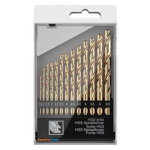 Sepetinegelsin Beton Matkap Ucu Seti Çelik Beton Metal Matkap 13 lü Set